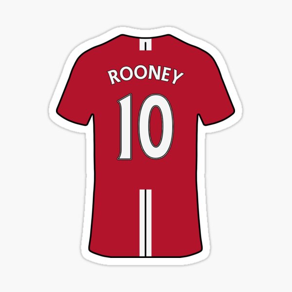 Wayne rooney clearance jersey