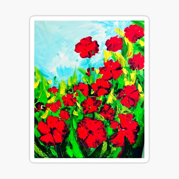 Poppies Sticker