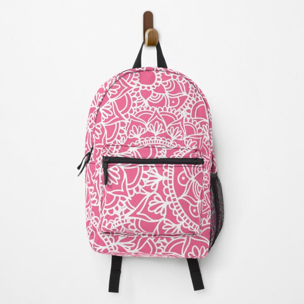 Item preview, Pink and White Mandala Pattern designed and sold by Julie Erin Designs.