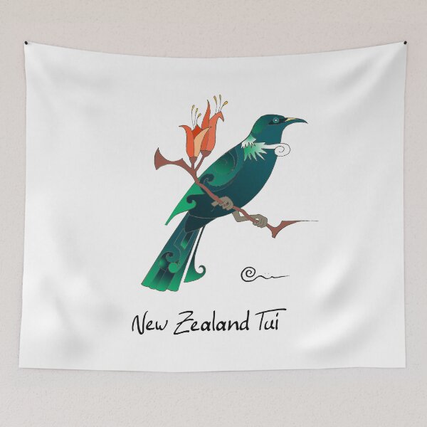 Item preview, New Zealand Tui #2 designed and sold by Linda Bassett.