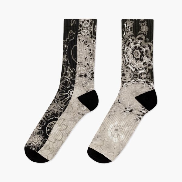 Item preview, Black and Ivory Glass Abstract  designed and sold by Kay Grinsteinner.
