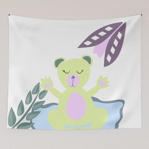 Item preview, Cute bear relaxing designed and sold by Gabrielle Freitas.