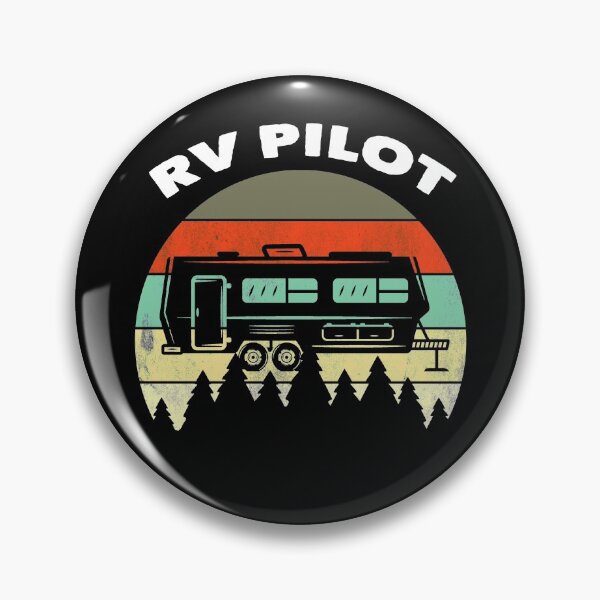 Item preview, RV Piloto Camper Autocaravana Vintage Retro Sunset designed and sold by liftdesign.