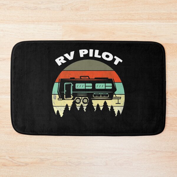 Item preview, RV Pilot Camper Motorhome Vintage Retro Sunset designed and sold by liftdesign.