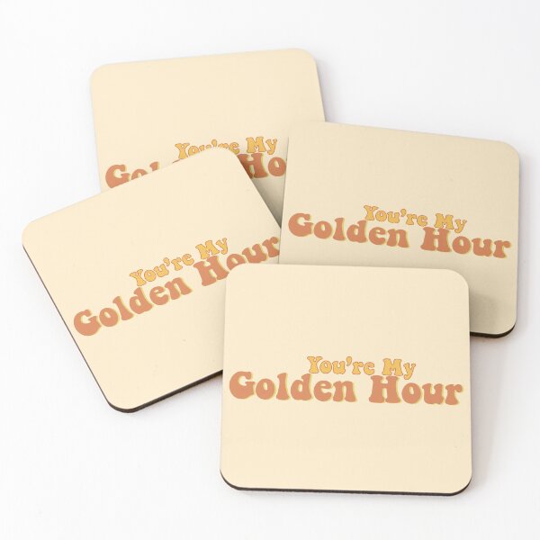 Item preview, You're My Golden Hour lyrics designed and sold by CoastalColorCo.