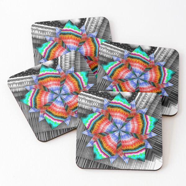Item preview, Vibrant Spectrum Friction FiveFold Flower designed and sold by Kay Patterson.