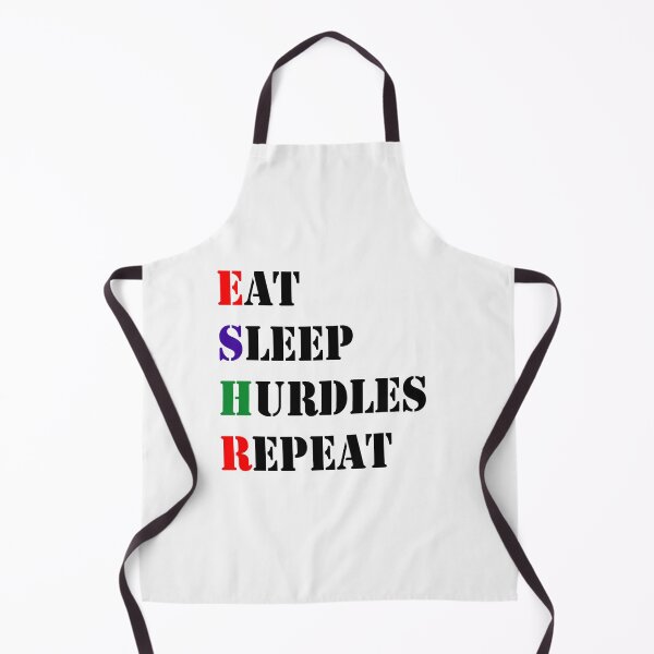 Item preview, Eat Sleep Hurdles Repeat designed and sold by YOUR-LOOK.