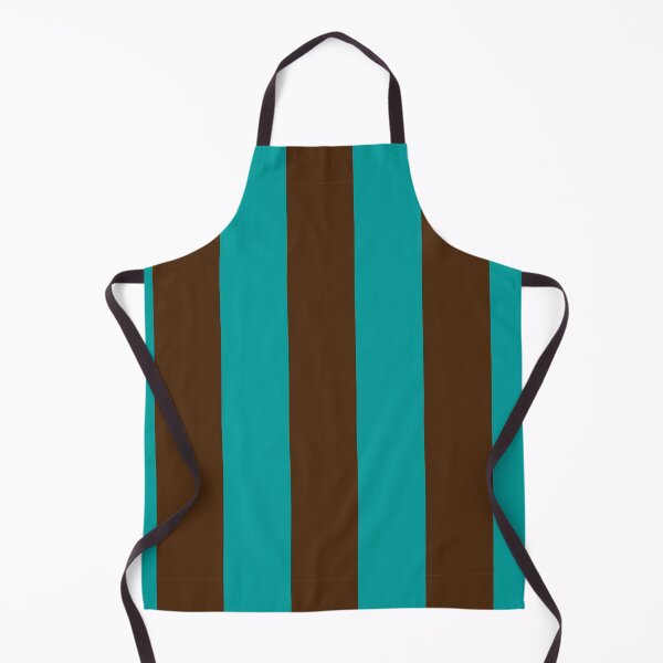 Item preview, Vertical Chocolate and Teal Stripes designed and sold by DesignCats.