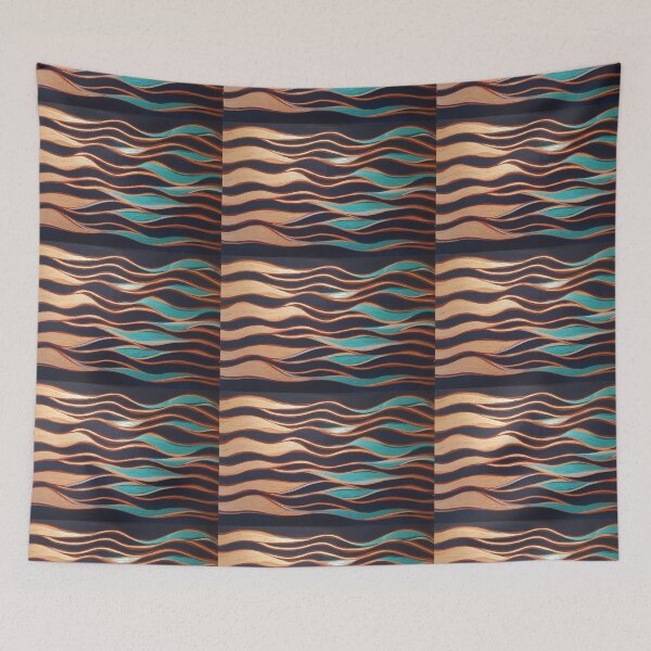 Item preview, The waves designed and sold by AliceWolfgang.