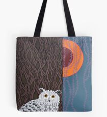 Owl Portrait Tote Bag