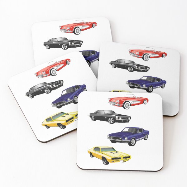 Item preview, Classic American Cars- Corvette, Camaro, Mustang, GTO designed and sold by Abrahamjp.