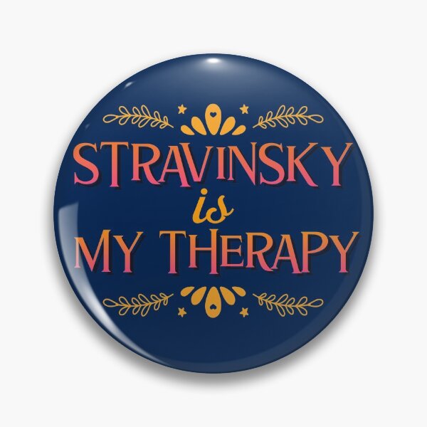 Artikelvorschau, Strawinsky ist meine Therapie entworfen und verkauft von ForStrong.