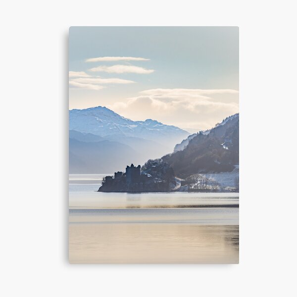 Hazy Days at Urquhart Castle Canvas Print