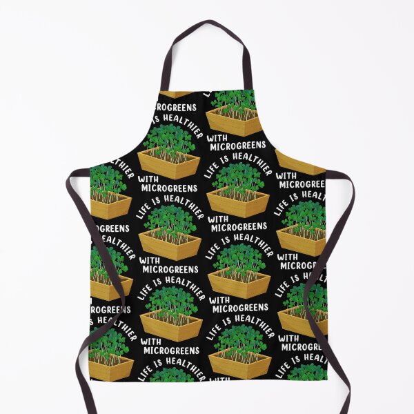 Item preview, Life is Healthier with Microgreens print designed and sold by jakehughes2015.
