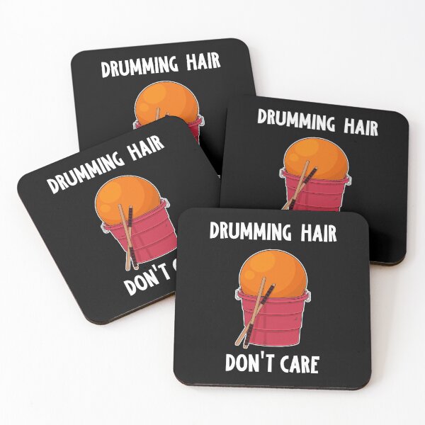Item preview, Funny Cardio Drumming Hair Don't Care print designed and sold by jakehughes2015.