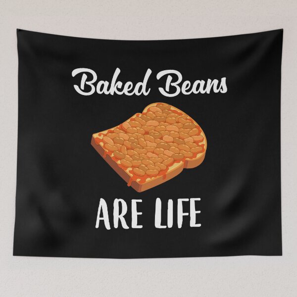 Item preview, Funny Breakfast Lover Life Baked Beans print designed and sold by jakehughes2015.