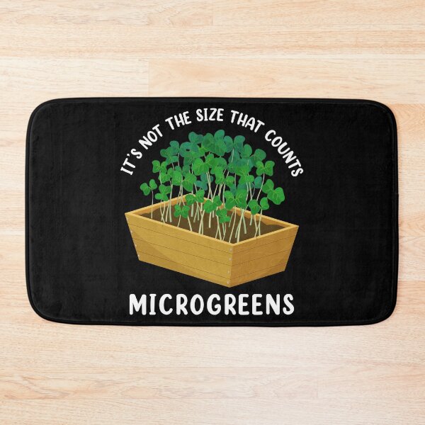 Item preview, It’s Not the Size That Counts Microgreens graphic designed and sold by jakehughes2015.
