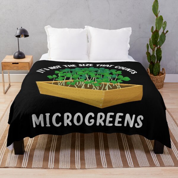 Item preview, It’s Not the Size That Counts Microgreens graphic designed and sold by jakehughes2015.