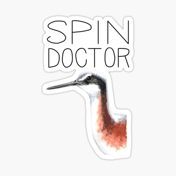 Item preview, Spin Doctor (Wilson's Phalarope) designed and sold by LauraWolfArtist.