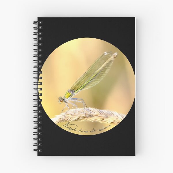 Item preview, Dragonfly, symbolizing potential, resilience, acceptance of change, adaptability, transformation, self awareness, and confidence. Mental Health Matters. designed and sold by Orianah.