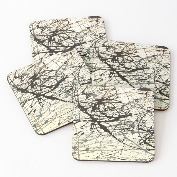 Artikelvorschau, Pollock Style Modern Art Pattern 02 (Originalvorlage / Design, keine Reproduktion) entworfen und verkauft von vortexatelier.