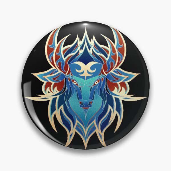 Item preview, Big Blue Angry Ox designed and sold by GoldfishEast.