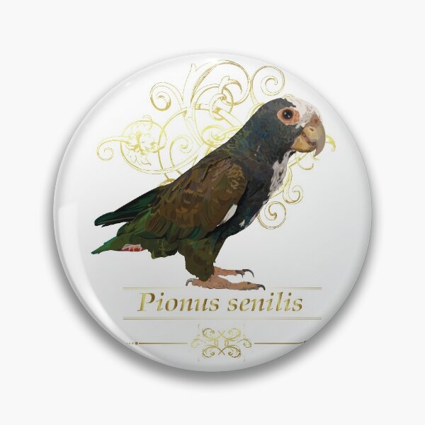 Item preview, senile parrot designed and sold by obscurite.