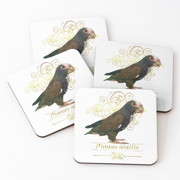 Item preview, senile parrot designed and sold by obscurite.