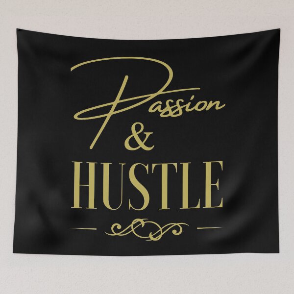 Item preview, Passion and Hustle designed and sold by HeartDamian.