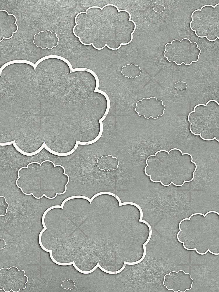 Cartoon Sky by beththompsonart