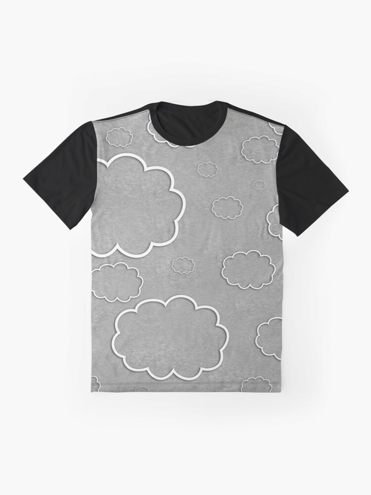 Alternate view of Cartoon Sky Graphic T-Shirt