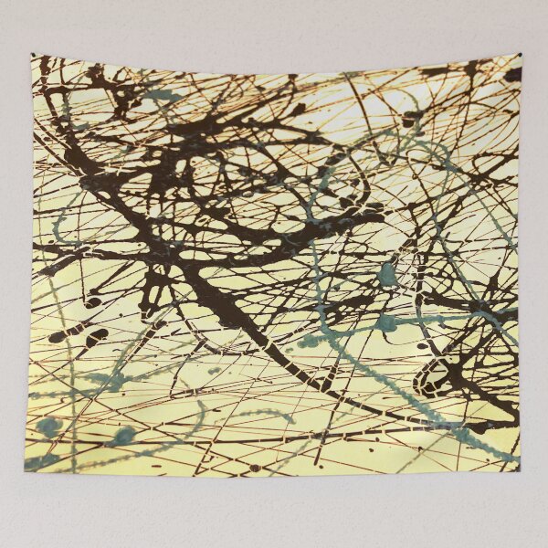 Item preview, Pollock Style Modern Art Pattern 04 (Original artwork/design, not reproduction) designed and sold by vortexatelier.