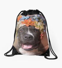 Flower Power, Engel lächelnd Rucksackbeutel