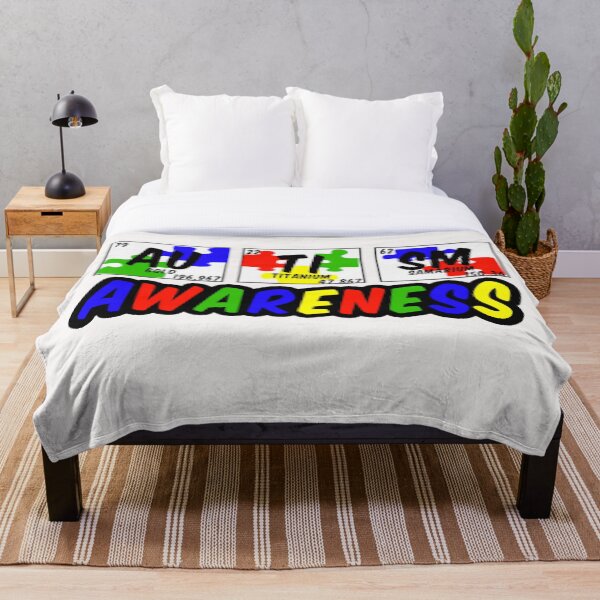 Item preview, Autism awareness periodic table designed and sold by Crystalsgraphix.