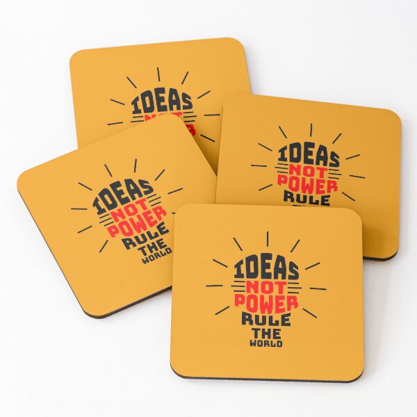 Item preview, Ideas Not Power Rule The World designed and sold by DigitalNobleman.