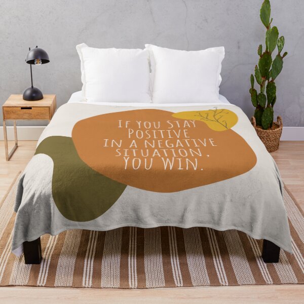 Item preview, If You Stay Positive In A Negative Situation You Win designed and sold by KarolinaPaz.