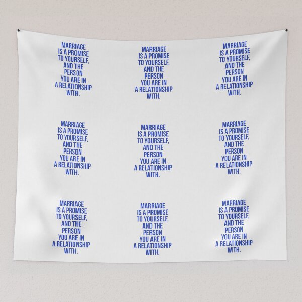 Item preview, Marriage is a promise. Simple design. designed and sold by Andrew Hopgood.