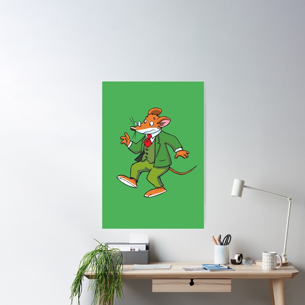 Geronimo Stilton Family Poster for Sale by nostalgia-kids