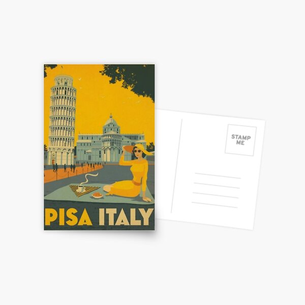 Pisa italy Postcard