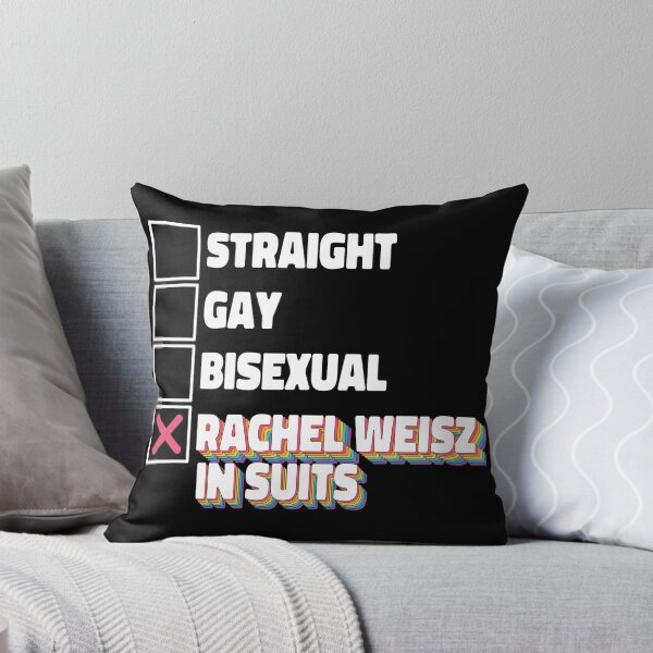 Item preview, Straight Gay Bisexual Rachel Weisz In Suits designed and sold by ColoredRatio.