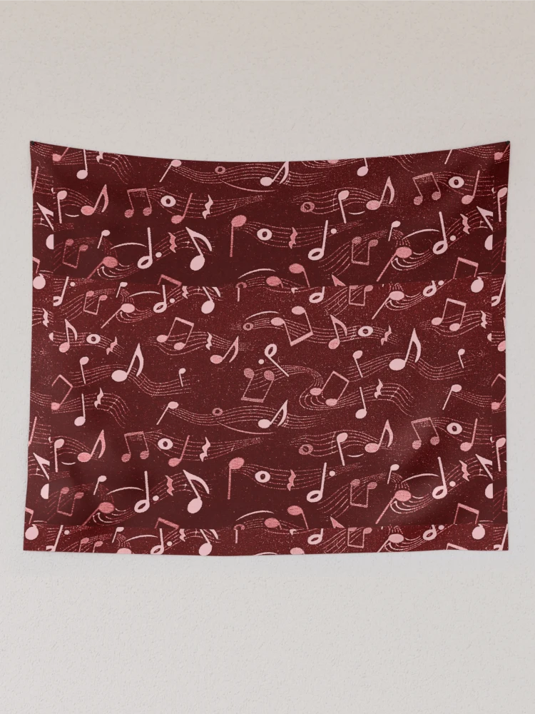 Thumbnail 2 of 3, Tapestry, Musical Notes Pattern designed and sold by Rell1970.