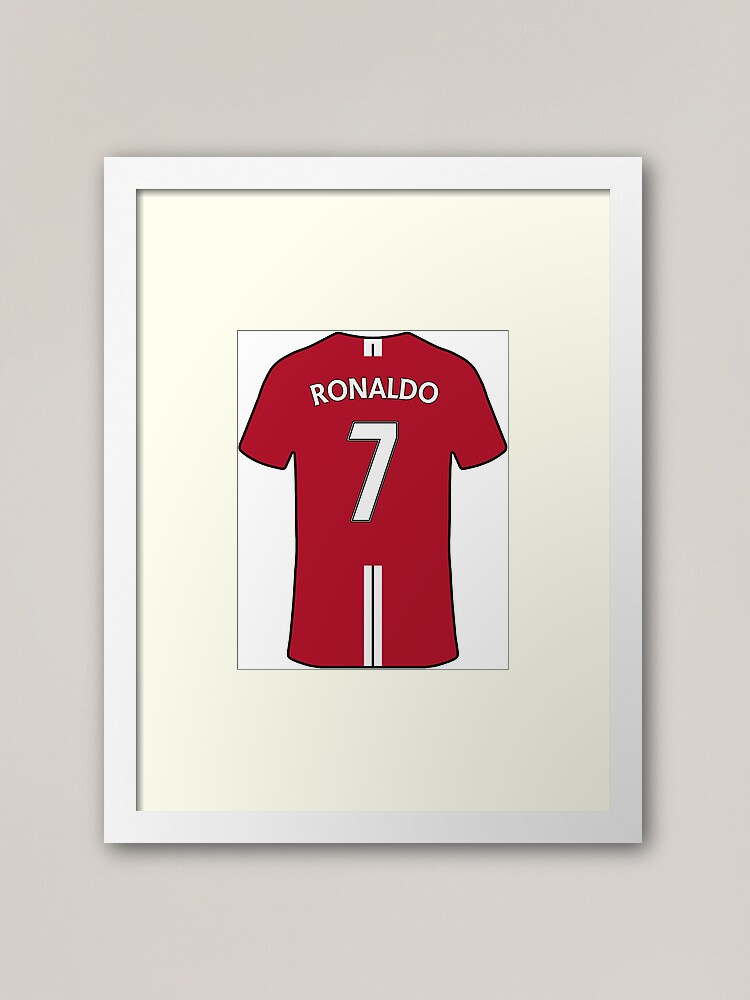 Manchester United Jersey RONALDO #7 Custom Home Soccer Jersey 2007/08