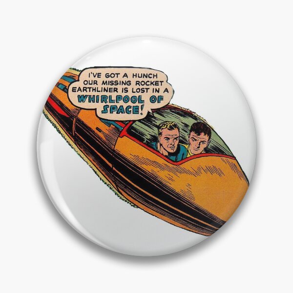 Item preview, Rocket Earthliner Comic Book Outer Space designed and sold by Nostrathomas66.