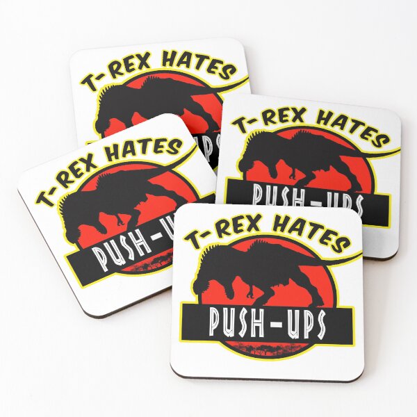 Item preview, T-rex hates push-ups  designed and sold by Crystalsgraphix.