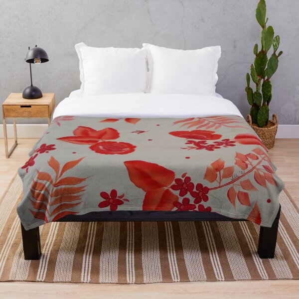 Item preview, Flores rojas designed and sold by ChristineShook.