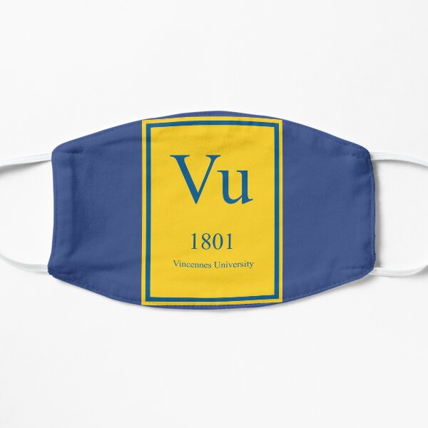 Vincennes University Periodic Element Flat Mask