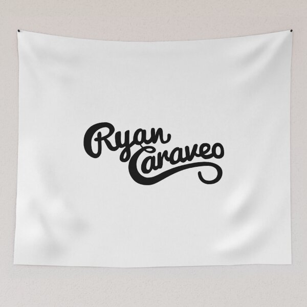 Item preview, Ryan Caraveo Retro Logo Black designed and sold by NHessDesign.