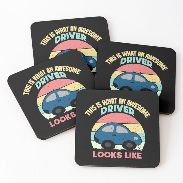 Item preview, This Is What An Awesome Driver Looks Like Retro Sunset designed and sold by Ismaibeen.