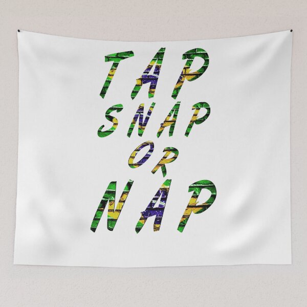 Aperçu de l'œuvre TAP SNAP OU NAP Funny Jiu Jitsu Judo brésilien et amateur d'arts martiaux mixtes créée et vendue par arteesy.