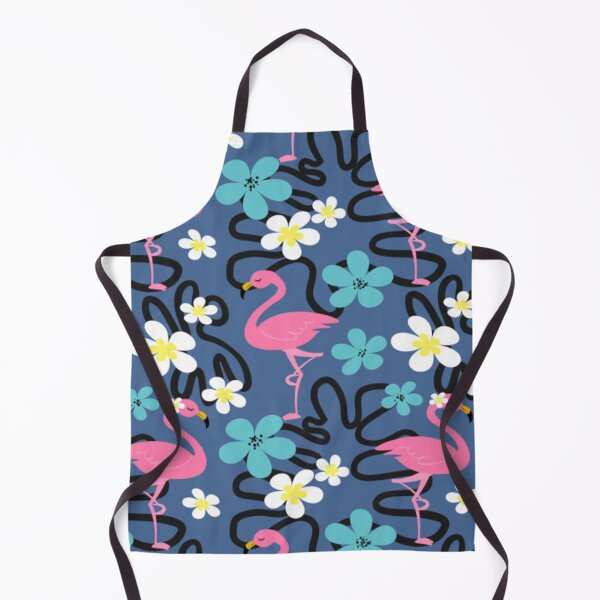 Item preview, Floral Seamless Pattern with Colorful Flowers and Flamingo Bird designed and sold by bestoffers.